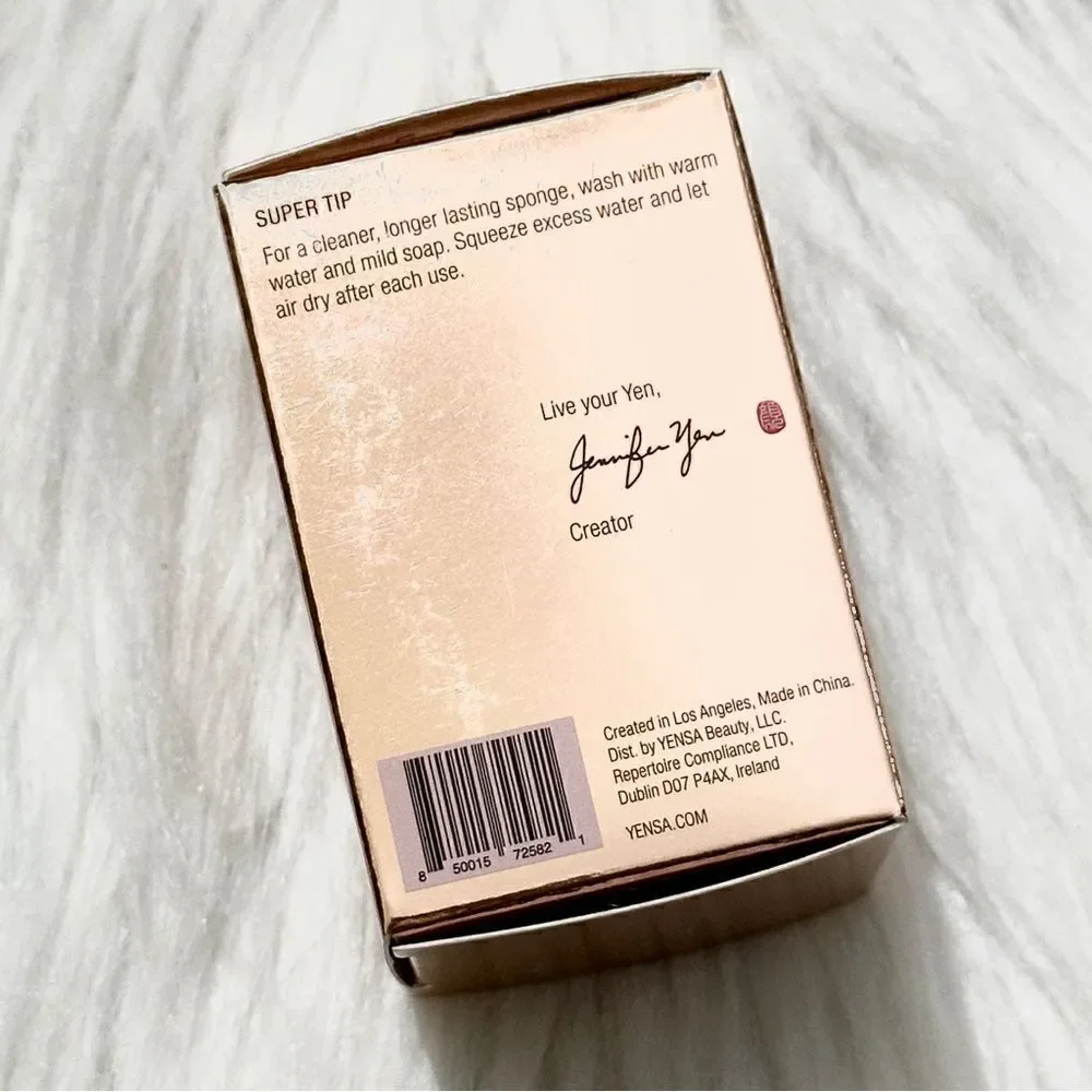 Yensa Skin on Skin Beauty Sponge, New in Box, Makeup Blender Sponge, Makeup Tool